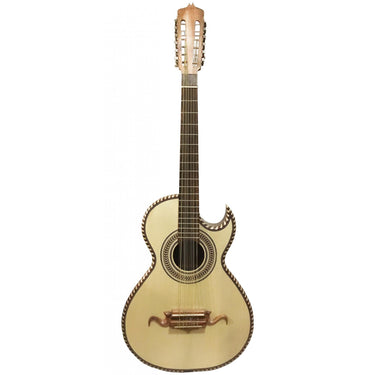 Bajo Sexto Guipar Acustico Artesanal Madera De Palo Escrito Con Funda
